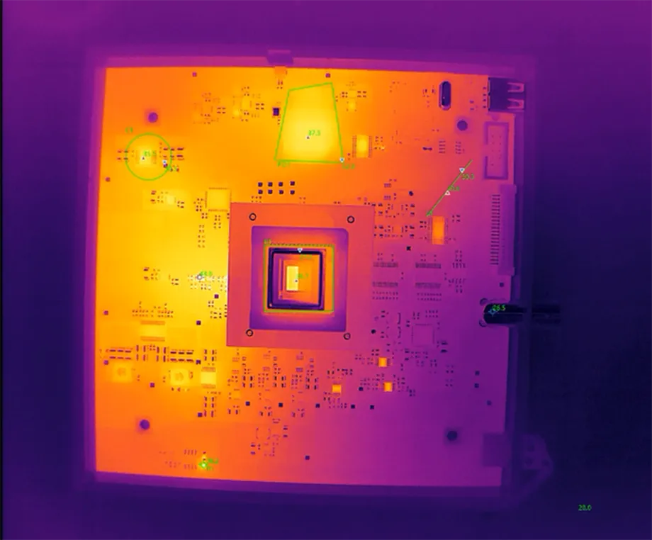 반도체 산업에서의 열화상카메라 사용 및 응용