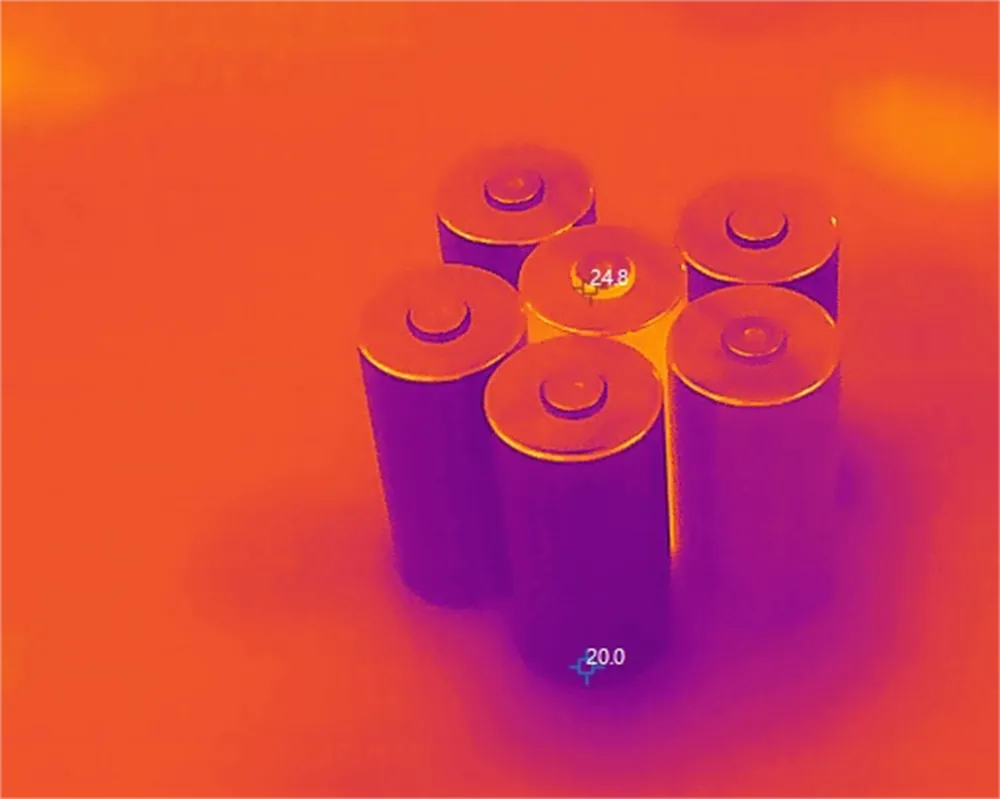 리튬 이온 배터리 생산 라인 열화상 모니터링